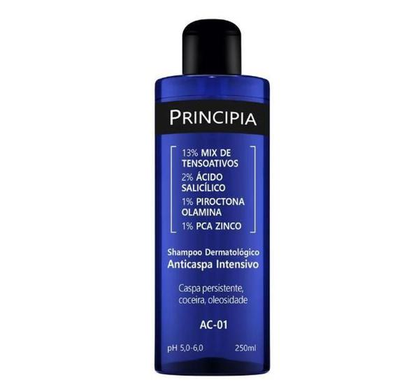 Imagem de Shampoo Anticaspa Intensivo Principia AC-01 com 250ml - Prevent Pharma