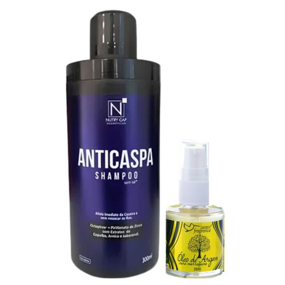 Imagem de Shampoo Anticaspa Nutry Cap + Óleo de Argan Marroquino Suave Fragrance