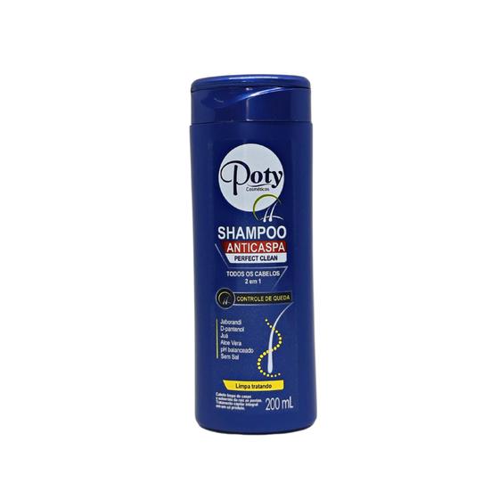 Imagem de Shampoo Anticaspa Poty Controle de Queda 200 ml