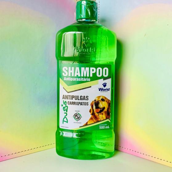 Shampoo antiparasitário world Outros Pet Shop Magazine Luiza