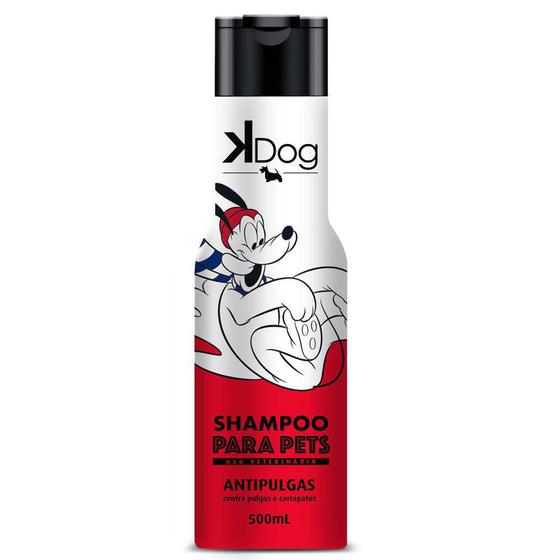 Shampoo Antipulgas e Carrapatos K Dog Mickey e Amigos para Cães (500 ml