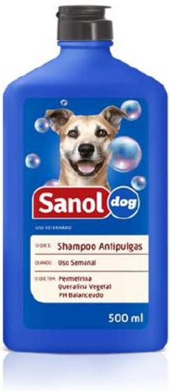 Imagem de Shampoo Antipulgas Sanol Dog 500Ml