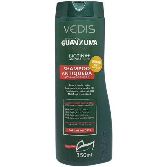 Imagem de Shampoo Antiqueda Guanxuma Force Oleoso 350ml Vedis