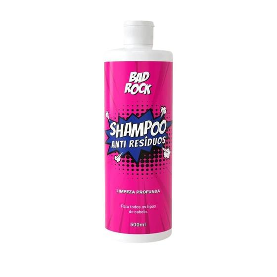 Imagem de Shampoo Antirresíduo Bad Rock 500Ml - Hanova