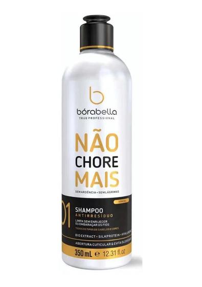 Imagem de Shampoo Antirresíduo Não Chore Mais Borabella - 350ml