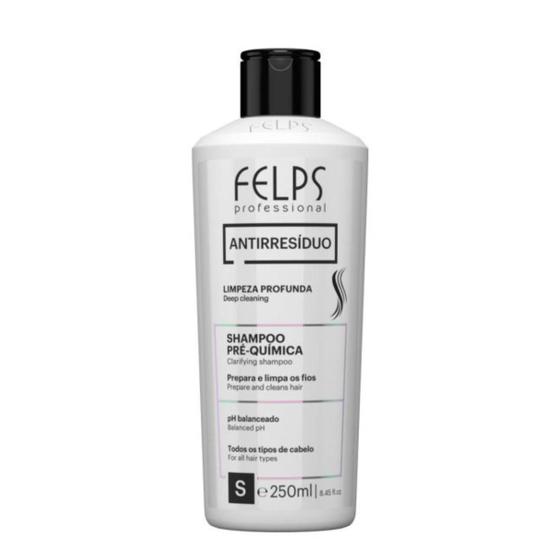 Imagem de Shampoo Antirresíduos Pré Tratamento remove Oleosidade controle de PH e Limpeza Profunda dos fios 250ml