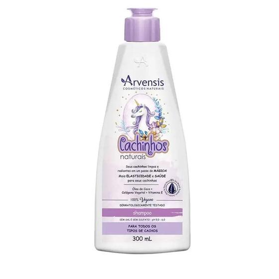 Imagem de Shampoo Arvensis Cachinhos Sem Sulfato Vegano 300Ml