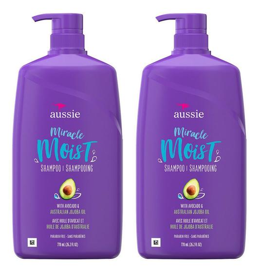 Imagem de Shampoo Aussie Miracle Moist 778 Ml - 2 unidades