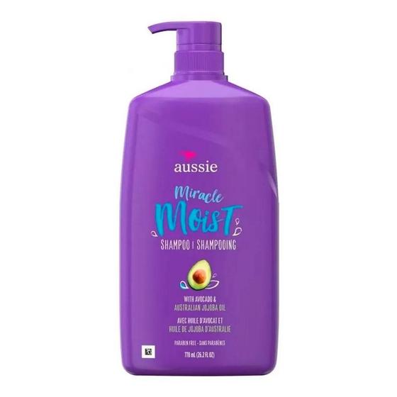 Imagem de Shampoo Aussie Miracle Moist Jojoba Oil 778 Ml