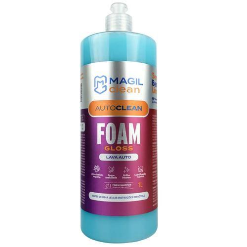 Imagem de Shampoo Auto Hidrorrepelência Foam Gloss Magil Clean 1 L