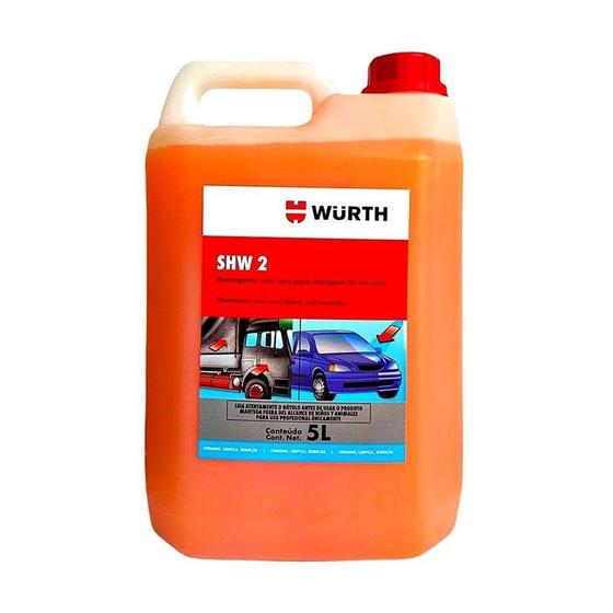 Imagem de Shampoo Automotivo com Cera SHW2 5L 389069 W-max