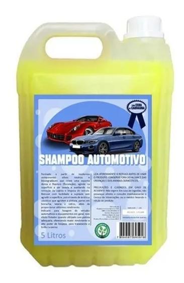 Imagem de Shampoo Automotivo Premium 5l C/ Cera De Carnaúba Limpeza