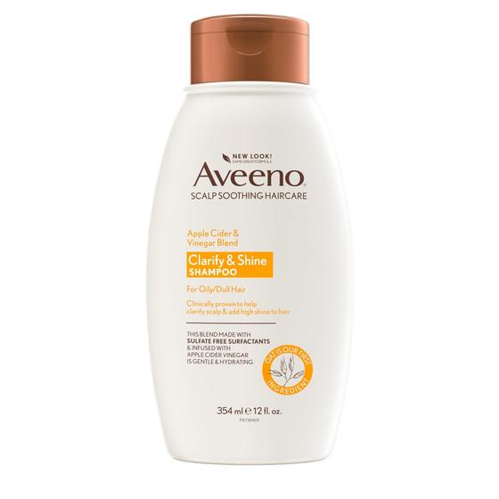 Imagem de Shampoo Aveeno Vinagre de Maçã Clarificante 355mL