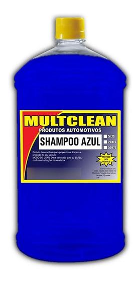 Imagem de Shampoo Azul Ducha Com Cera Automotivo Lavar Carro Snow