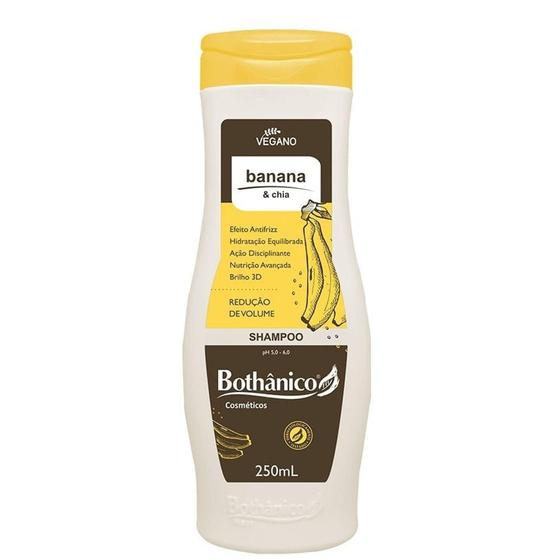 Imagem de Shampoo banana e chia Bothânico 250 ml