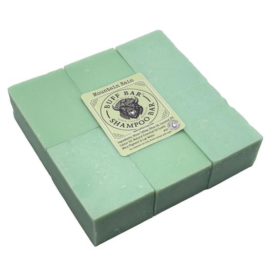 Imagem de Shampoo Bar Big Crazy Buffalo Pure Bison Tallow Buff, pacote com 6