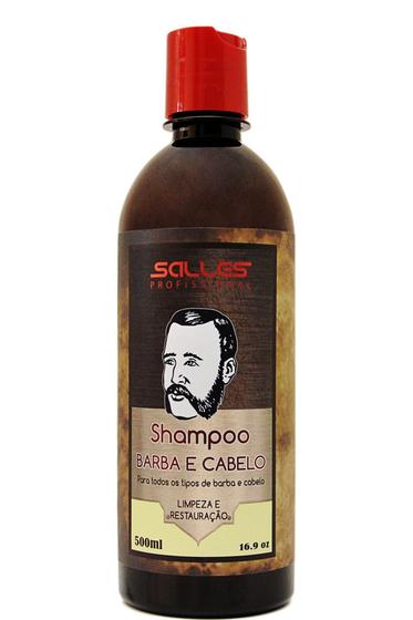 Imagem de Shampoo Barba Cabelo E Bigode 500Ml