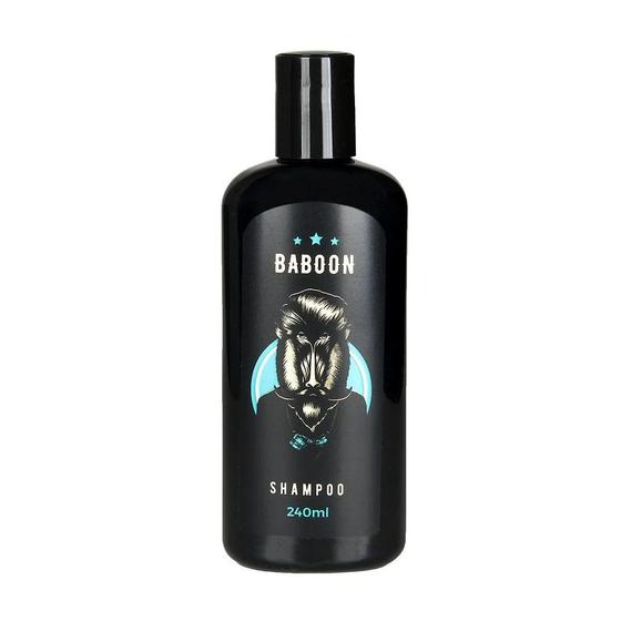 Imagem de Shampoo Barba e Cabelo Mentolado Baboon 240mL