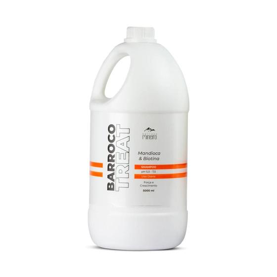 Imagem de Shampoo Barroco Mineiro Treat Mandioca E Biotina 5l