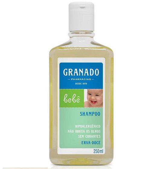 Imagem de SHAMPOO BEBÊ GRANADO HIPOALERGÊNICO 250 ML Erva-Doce