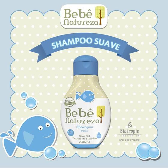 Imagem de Shampoo Bebê Natureza Suave 230ml