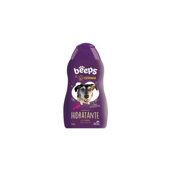 Shampoo Beeps By Estopinha Hidratante Society Para Cães 500mL Pet
