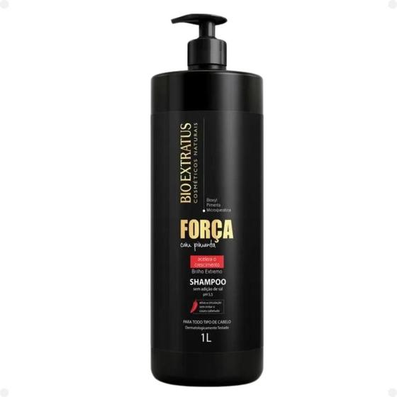 Imagem de Shampoo Bio Extratus Força Com Pimenta 1L