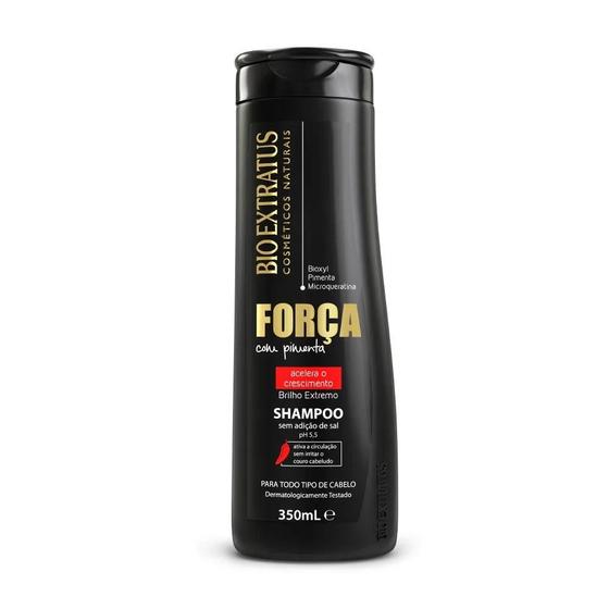 Imagem de shampoo Bio Extratus Força com Pimenta  350 ml