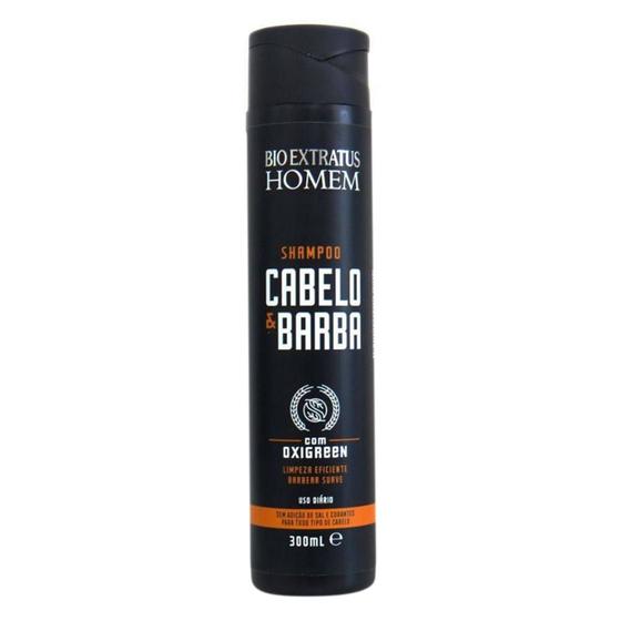 Imagem de Shampoo Bio Extratus Homem Cabelo e Barba 300ml