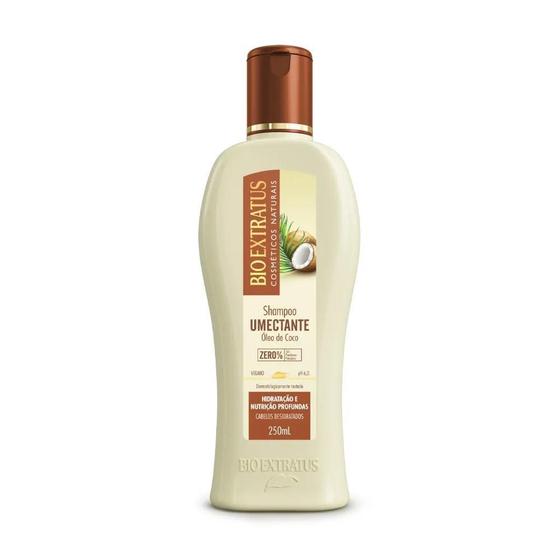 Imagem de Shampoo Bio Extratus Umectante Óleo De Coco 250Ml