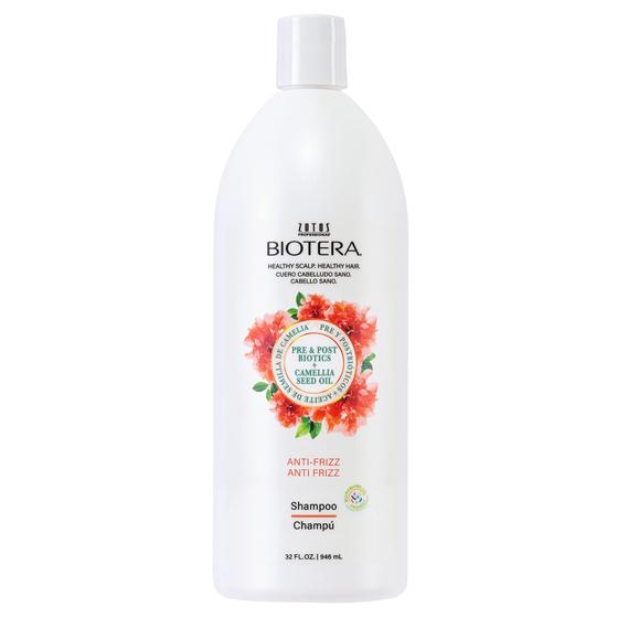 Imagem de Shampoo Biotera Anti-Frizz Smoothing 946 ml, vegano, livre de crueldade