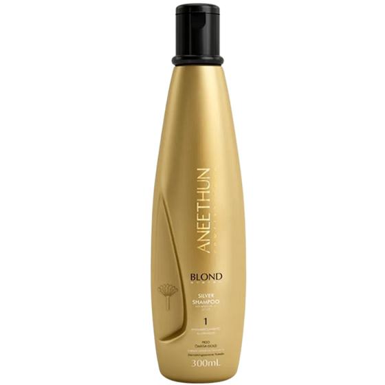 Imagem de Shampoo Blond System Silver Aneethun 300ml