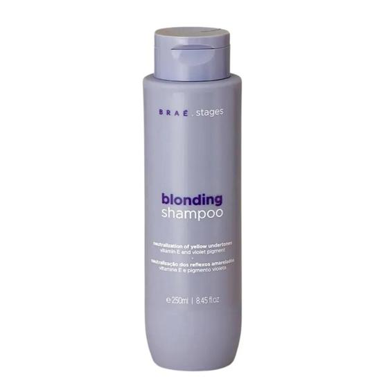 Imagem de Shampoo Blonding Braé Stages 250ml