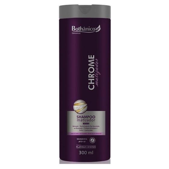 Shampoo Bothanico Hair Chrome Matizador 300Ml Matizador Magazine Luiza