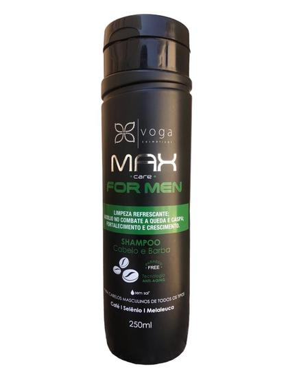 Imagem de Shampoo Cabelo e Barba Max Care For Men Voga 250 Ml