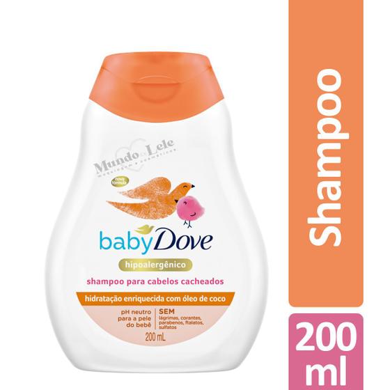 Imagem de Shampoo Cabelos Cacheados Dove Baby 200ml