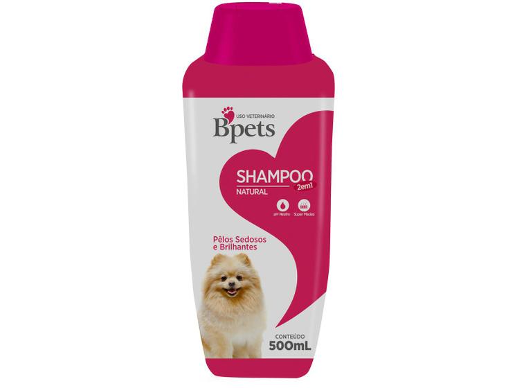Imagem de Shampoo Cachorro e Gato Bpets Natural 2 em 1