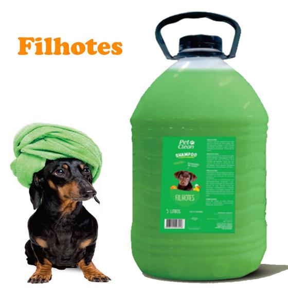 Imagem de Shampoo Cachorro Pet Clean Cães Gato Profissional 5 Litros