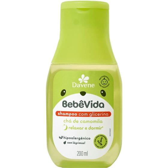 Imagem de Shampoo Chá De Camomila Bebê Vida 200ml Davene