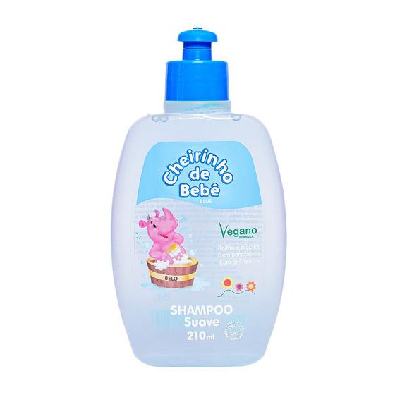 Imagem de Shampoo Cheirinho de Bebê Blue 210ml