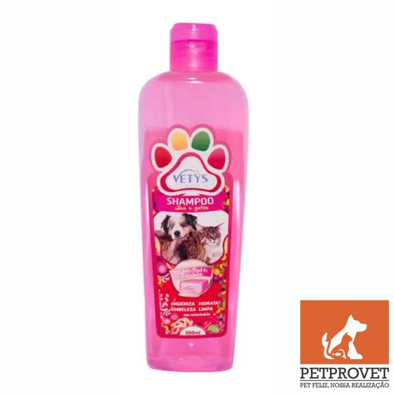 Imagem de Shampoo Chiclete 500ml cães e gatos banho  tosa