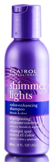 Imagem de Shampoo Clairol Shimmer Lights loiro e prateado 470mL