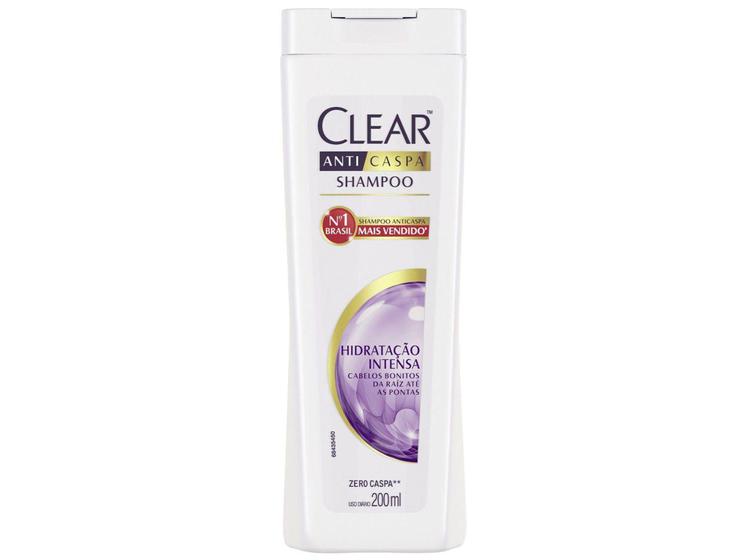 Imagem de Shampoo Clear Anticaspa Hidratação Intensa - 200ml