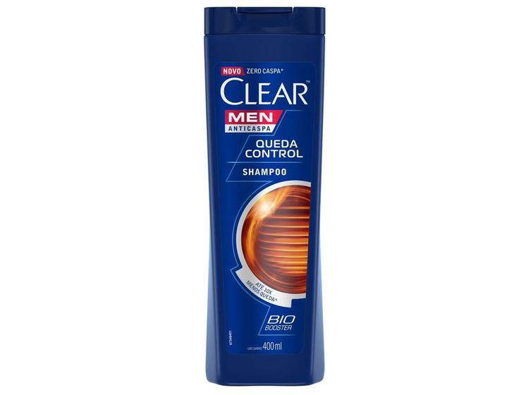 Shampoo Clear Anticaspa Queda Control Menor preço em Shampoo Clear Anticaspa Queda Control