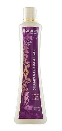 Imagem de Shampoo Com Algas 500 Ml Midori Profissional