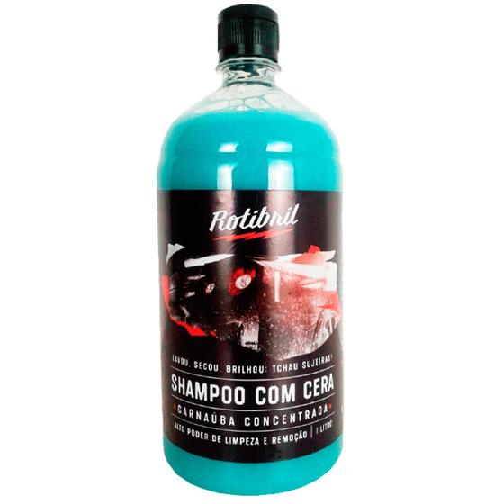Imagem de Shampoo com Cera Automotivo Rotibril 1 litro