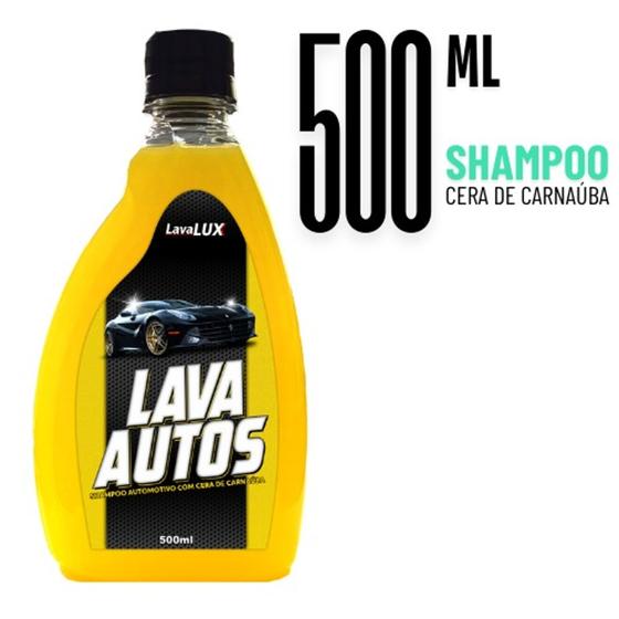 Imagem de Shampoo com Cera de Carnaúba pH Neutro LavaLUX - 500 ml