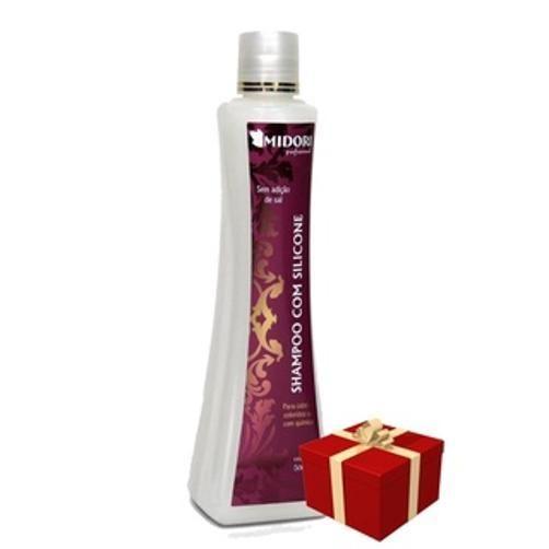 Imagem de Shampoo Com Silicone Midori 500Ml - Linha Profissional