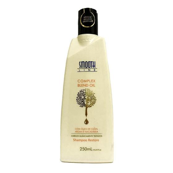 Imagem de Shampoo Complex Blend Oil Smooth Line 250Ml
