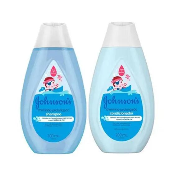 Shampoo + Condicionador 200ml Kit Johnson's Baby Johnsonsazul Kit